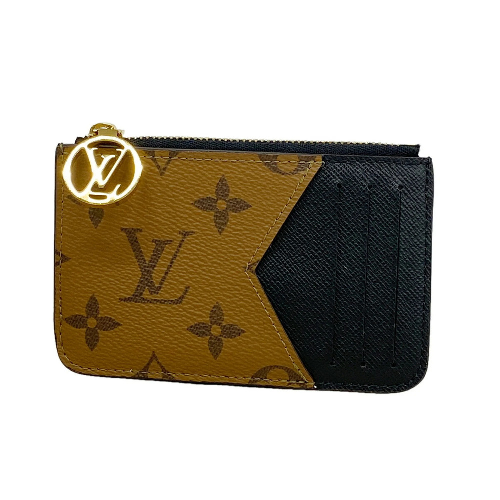 Louis Vuitton Monogram Reverse Portecartoromie Wallet/Coin Case M81912 Brown ...